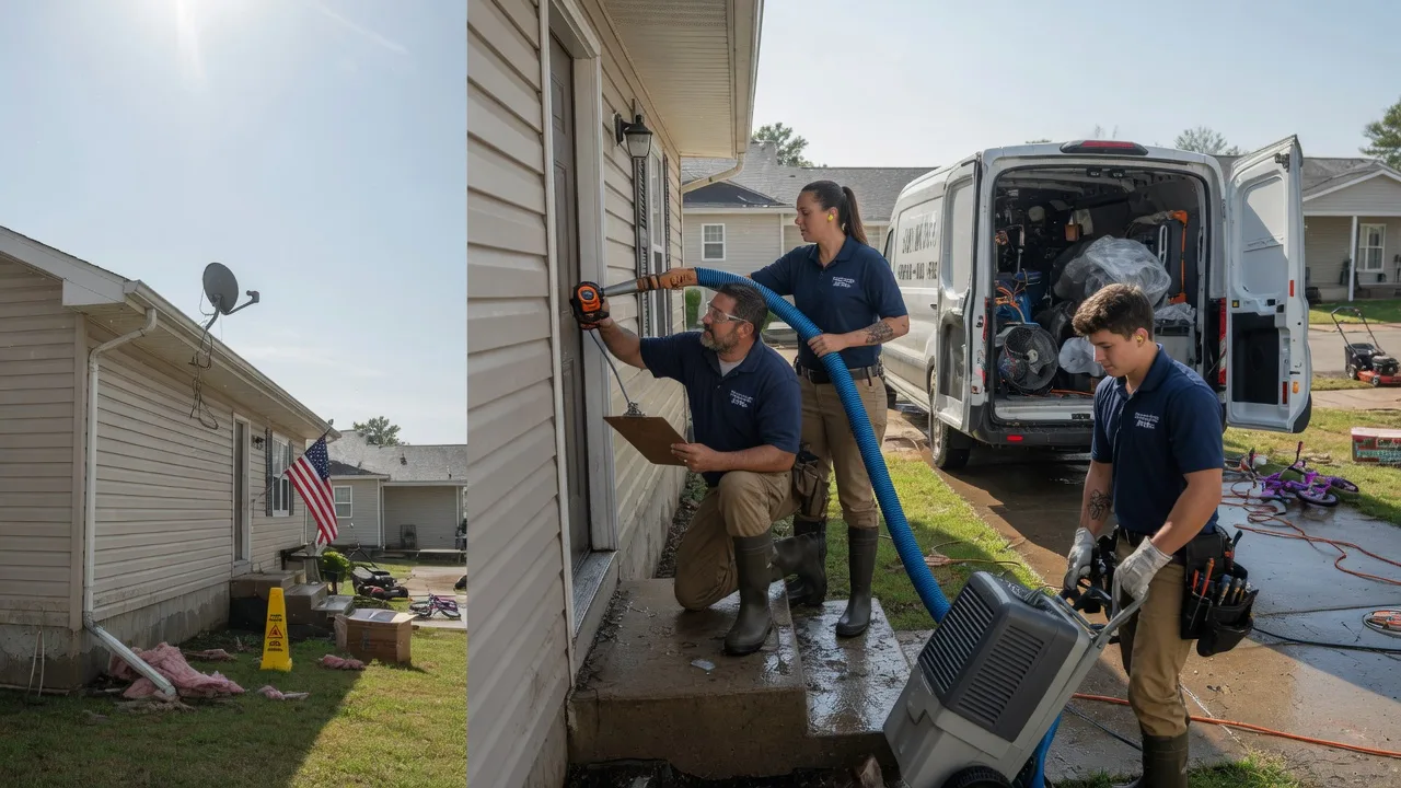 Ceiling Water Damage Restoration in Mellwood, AR near me