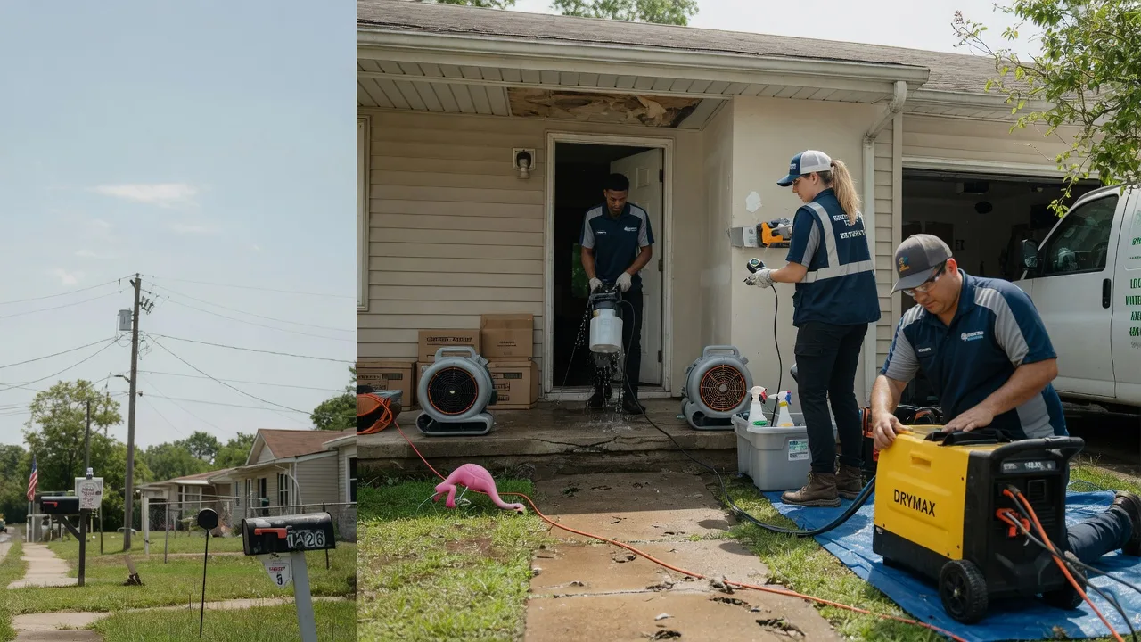 Storm Damage Water Removal in Mellwood, AR near me